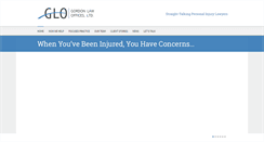 Desktop Screenshot of gordonlawchicago.com
